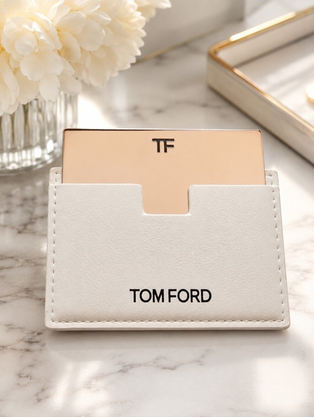 Tom Ford Travel Pocket Mirror Cardholder NEW GWP